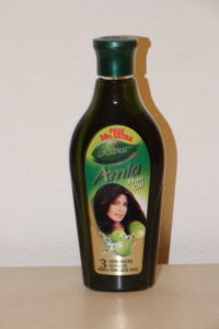 Dabur Amla hair oil bottle